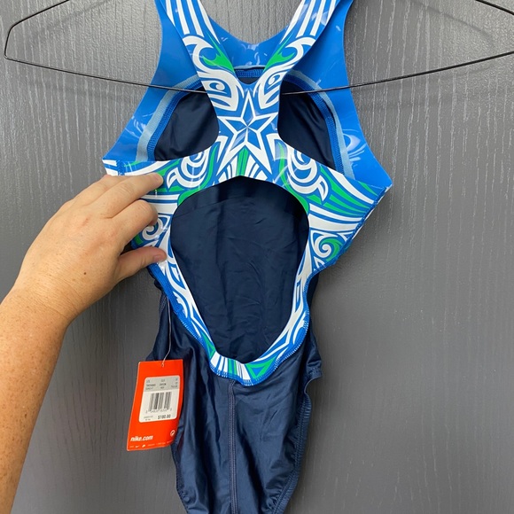 NWT Nike Competitive Swim Suit - Picture 3 of 5